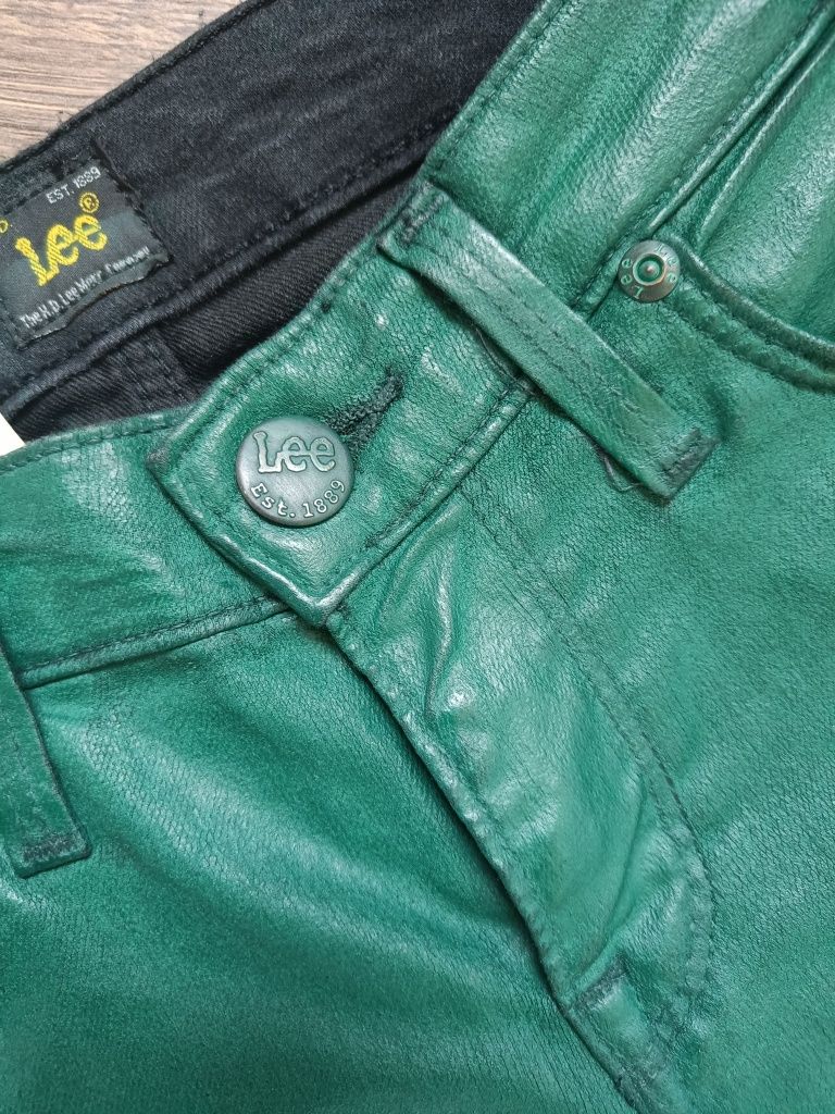 Nowe spodnie Lee W32 L33 woskowane z metką