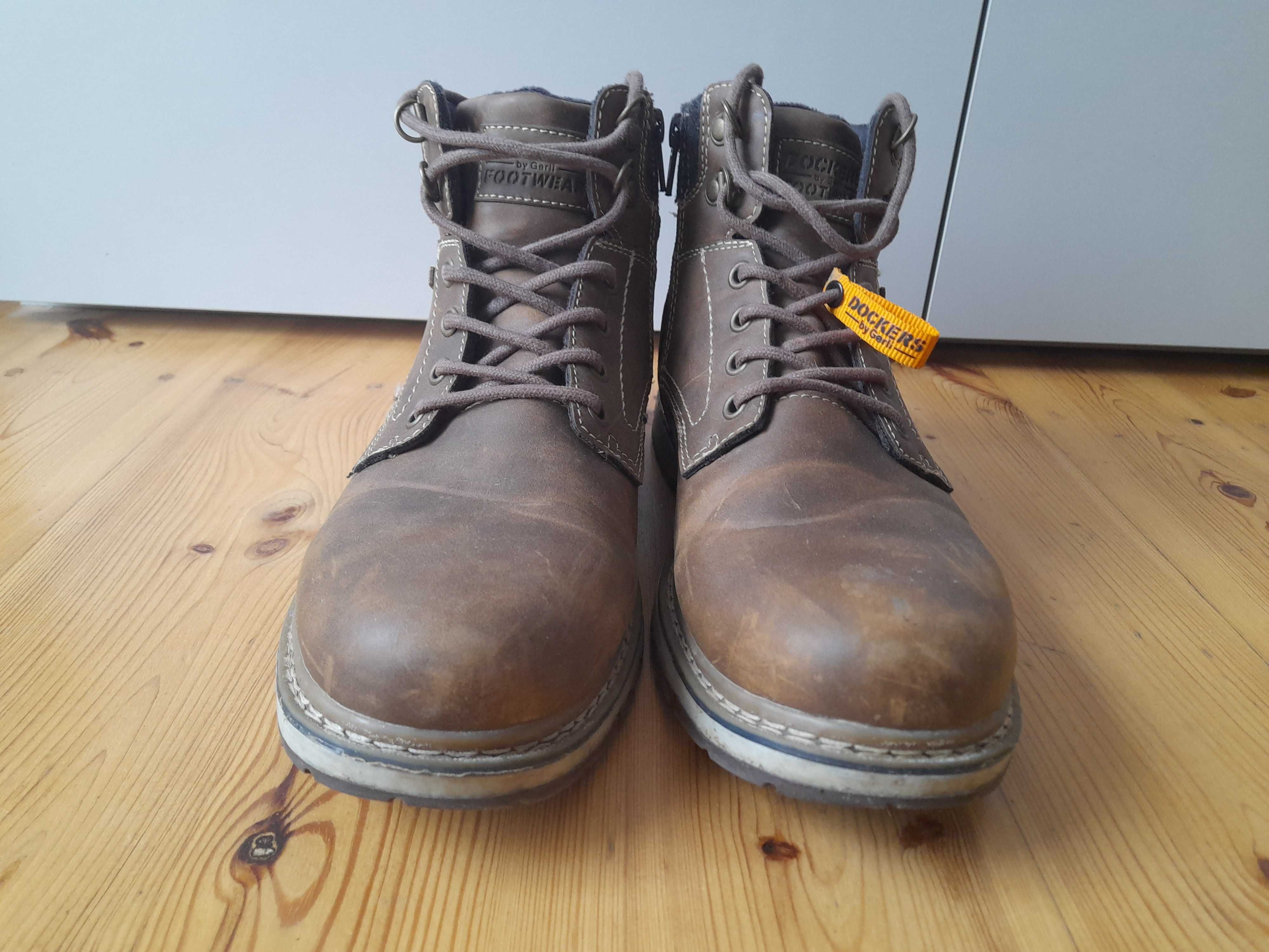 Męskie buty zimowe Dockers rozmiar 41, na zimę, trzewiki, zimowce