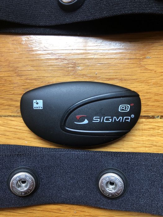 Czujnik tętna HR pracy serca pasek sigma fitness spotr plus