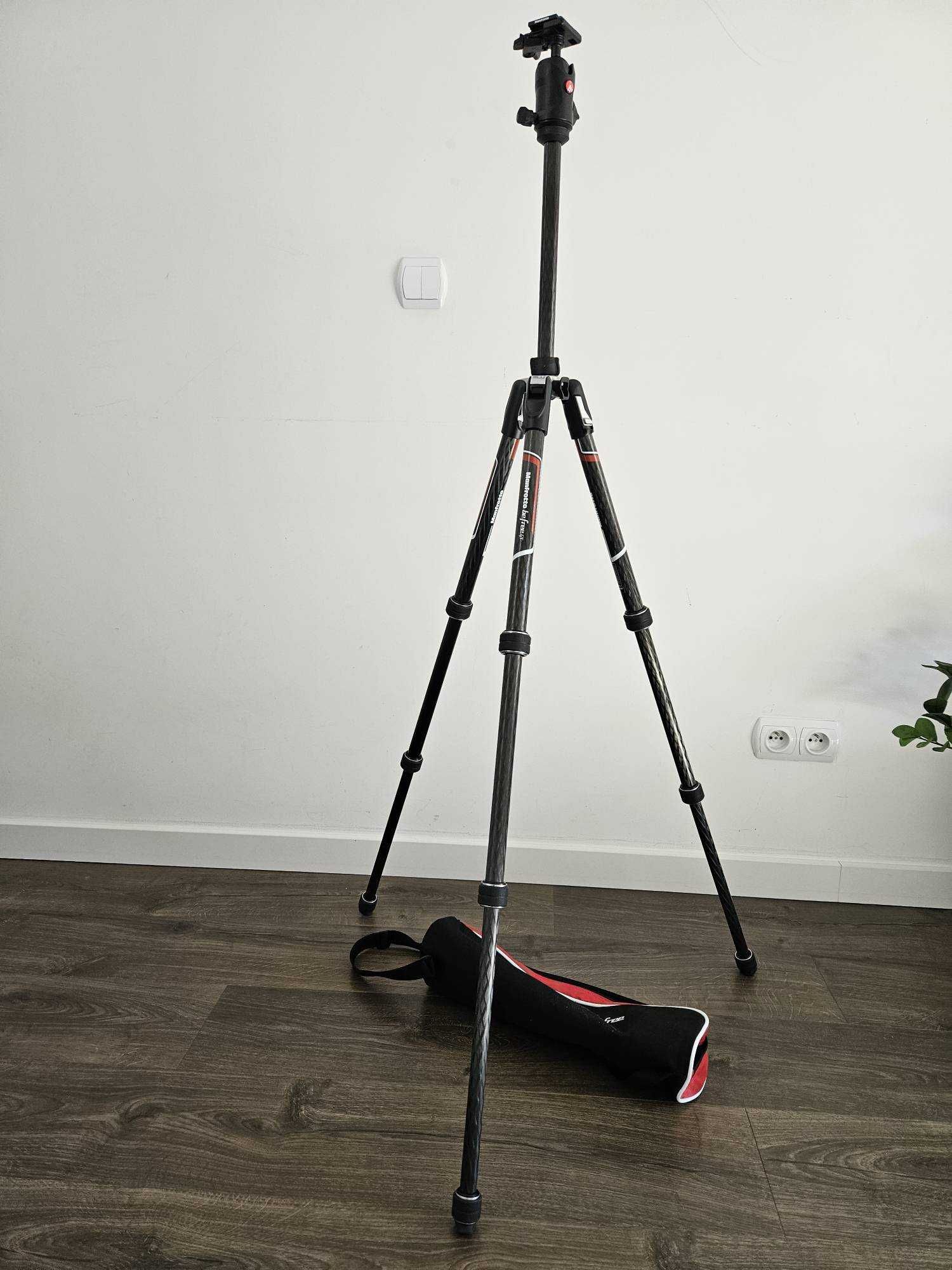 Statyw Manfrotto BeFree GT Carbon stan idealny ultra lekki 1,55 kg