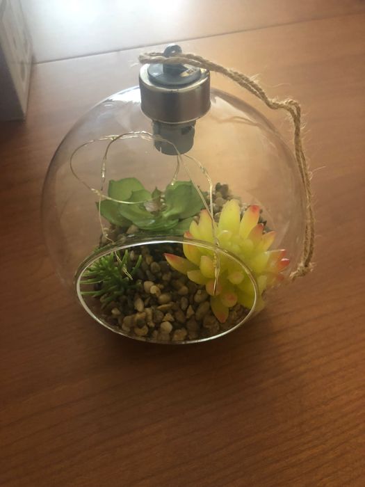 Decoração de pendurar com luzes Led