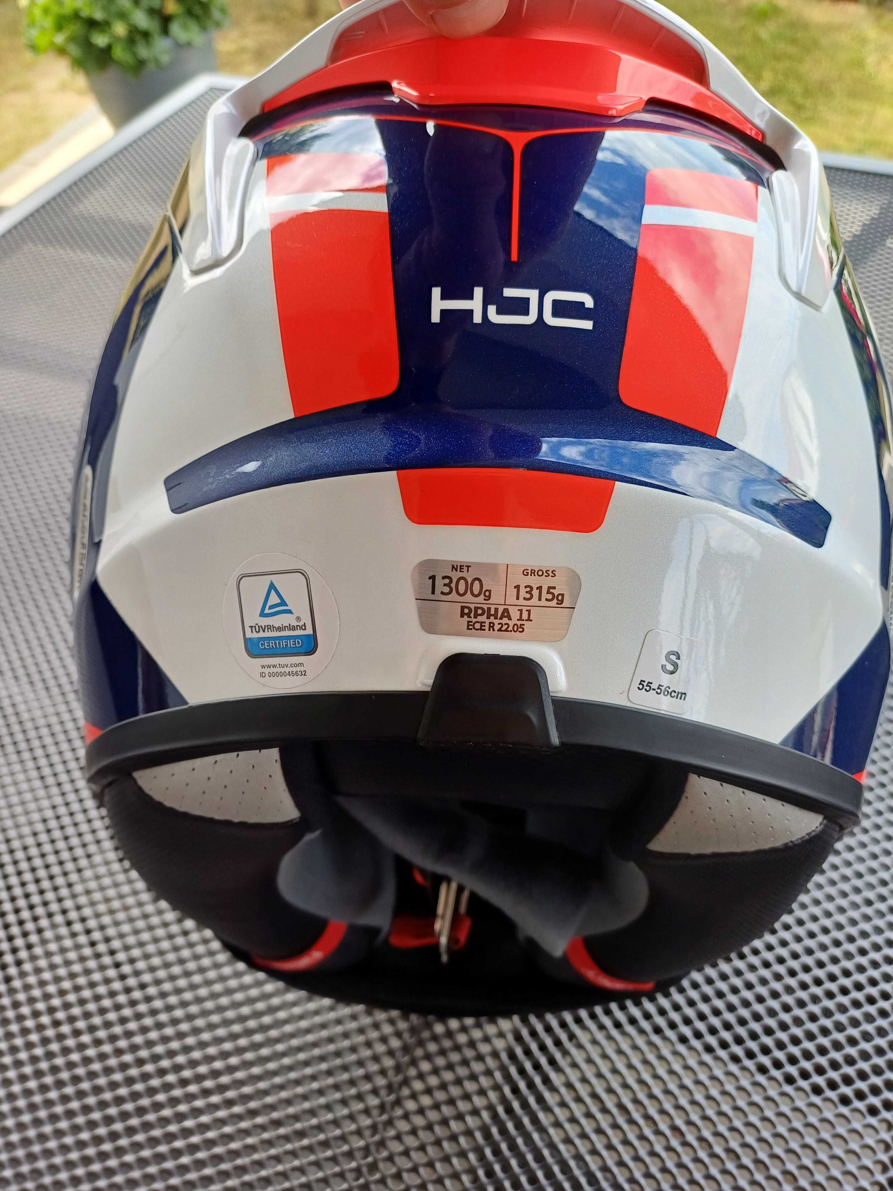 Kask hjc rpha 11 rozmiar S praktycznie nowy
