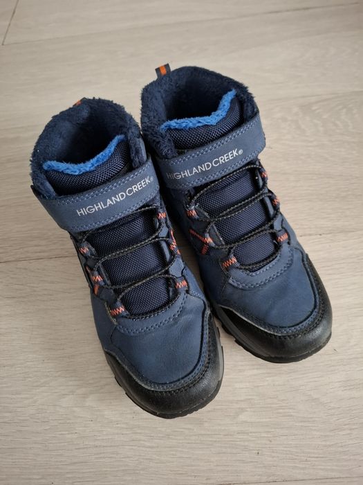 Buty zimowe r.34 chłopięce Deichmann