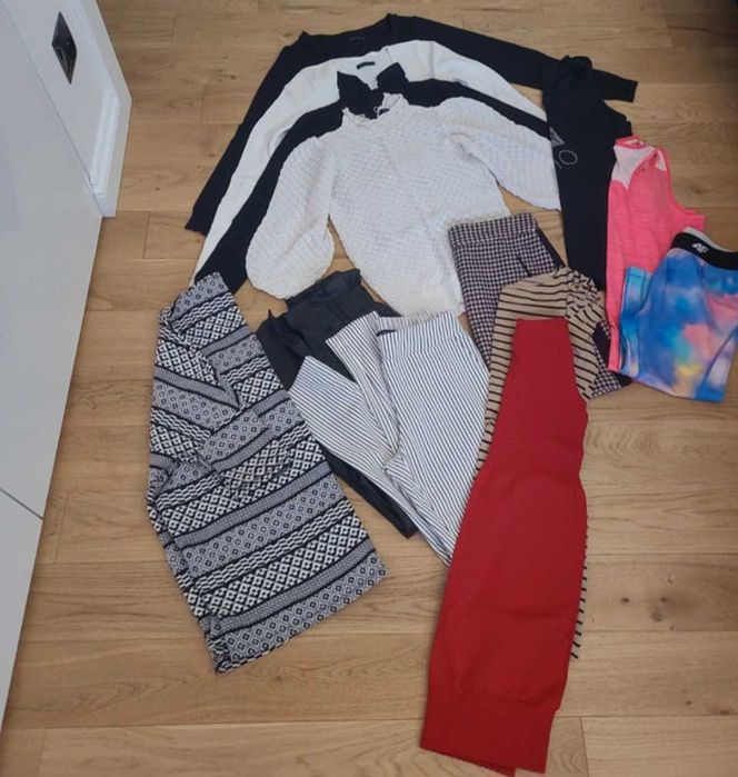 Zestaw damskich ubrań 13 sztuk
