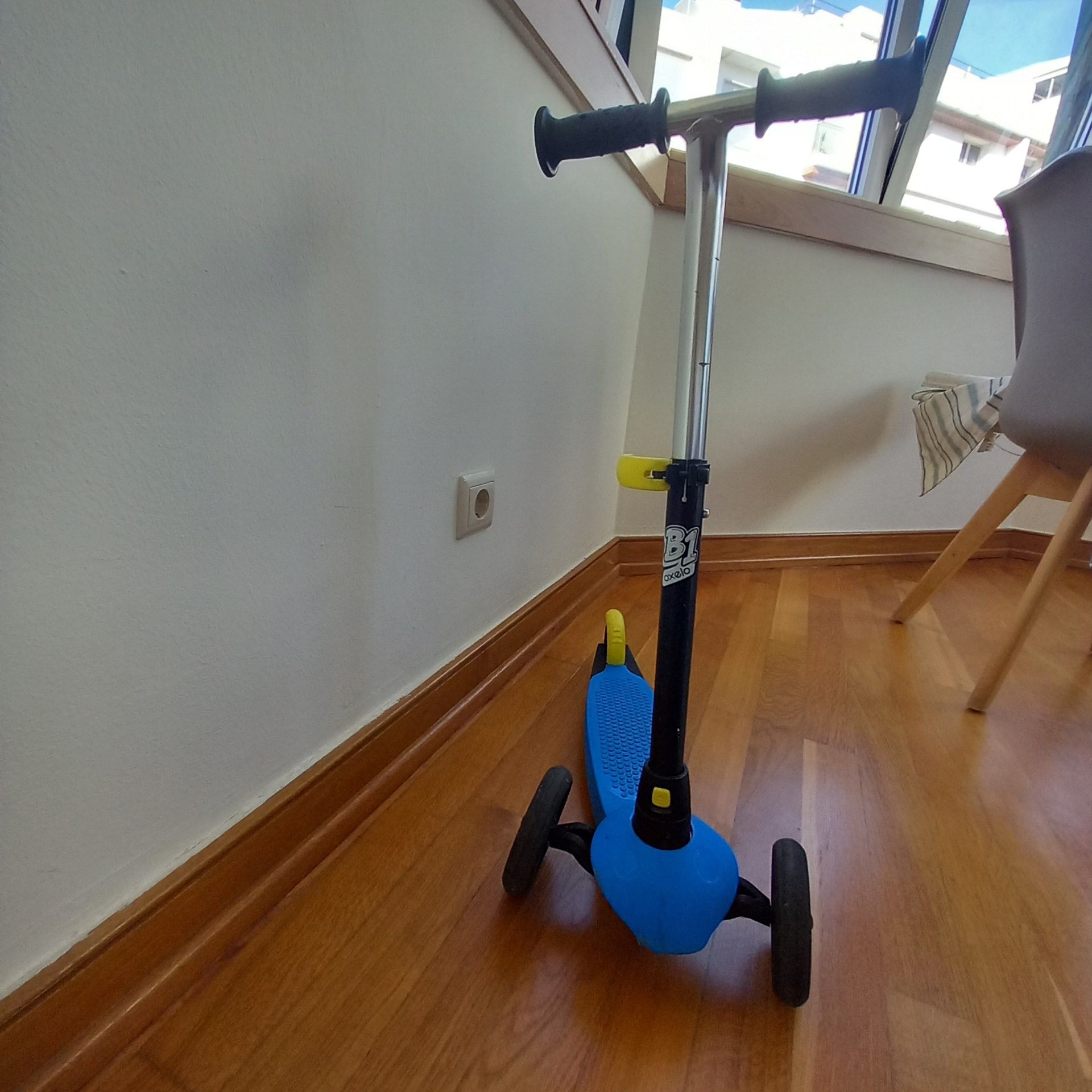 Trotinete azul criança decathlon