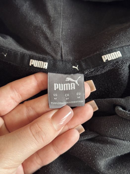 ОРИГІНАЛЬНЕ ХУД PUMA Essentia (ЧОРНЕ) Розмір M  Ідеальний Стан