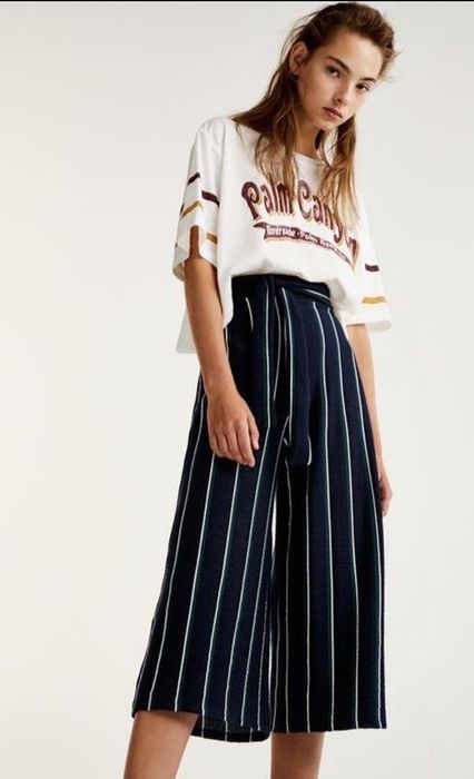 Штаны кюлоты Pull&Bear