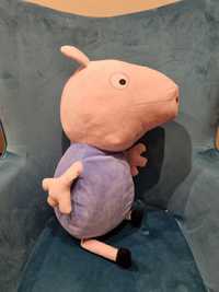 Duża maskotka Peppa Pig Świnka przytulanka pluszak Peppa George 65cm