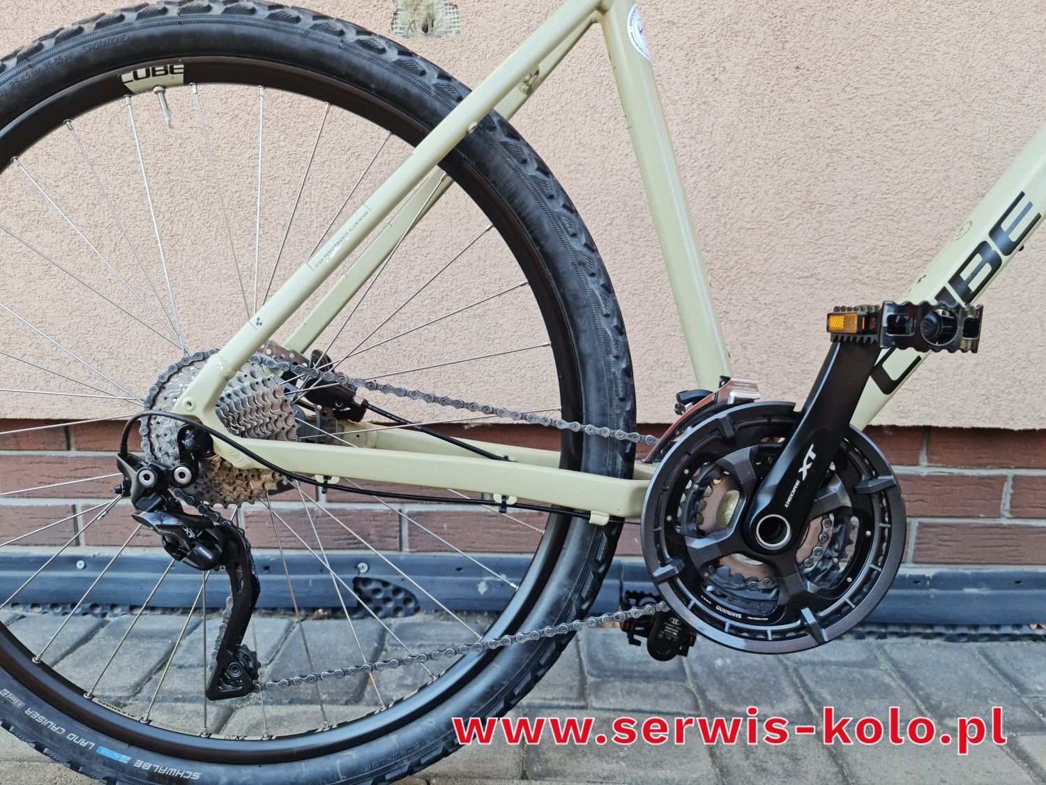 Rower męski crossowy CUBE koła 28 SHIMANO DEORE XT aluminium rabat