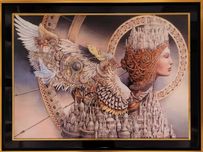 TOMASZ SĘTOWSKI ‘Ikona czasu’ giclee na płótnie  100x70cm