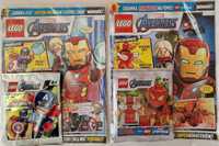 2 X Lego AVENGERS+figurki iron Spider,Thor,Kapitan Ameryka,Loki,Spider