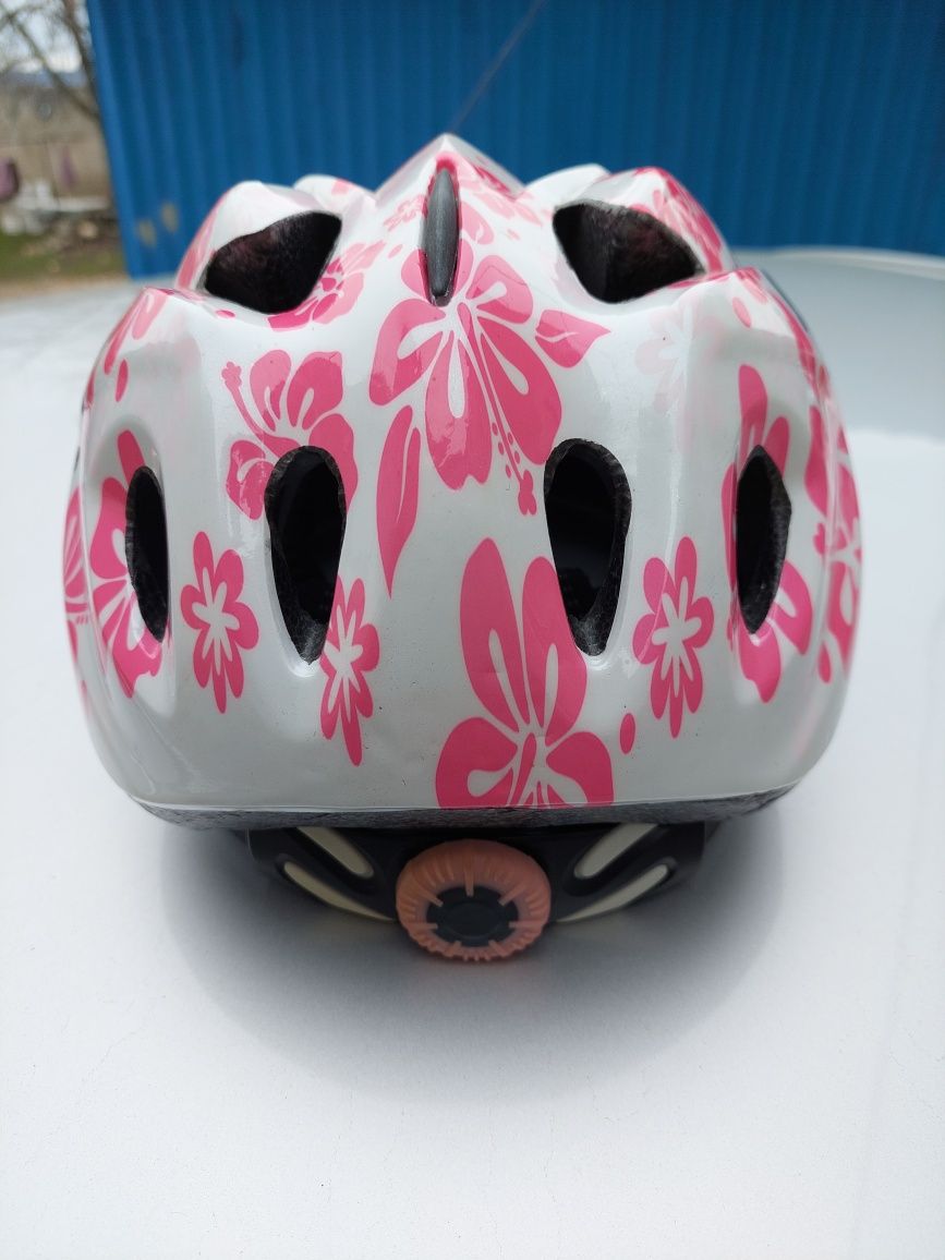 Kask rowerowy dla dziewczynki