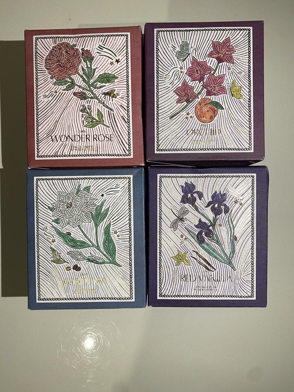 Парфуми/Духи Zara Orchid/Wonder rose/Gardenia/Red Vanilla Роздріб/Опт