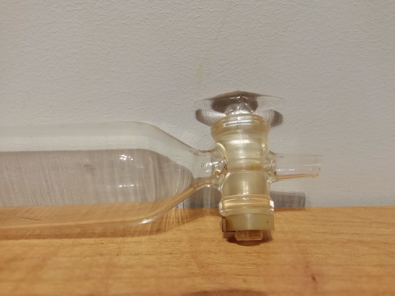 Szklany rozdzielacz laboratoryjny/wkraplacz cylindryczny poj. 50 ml