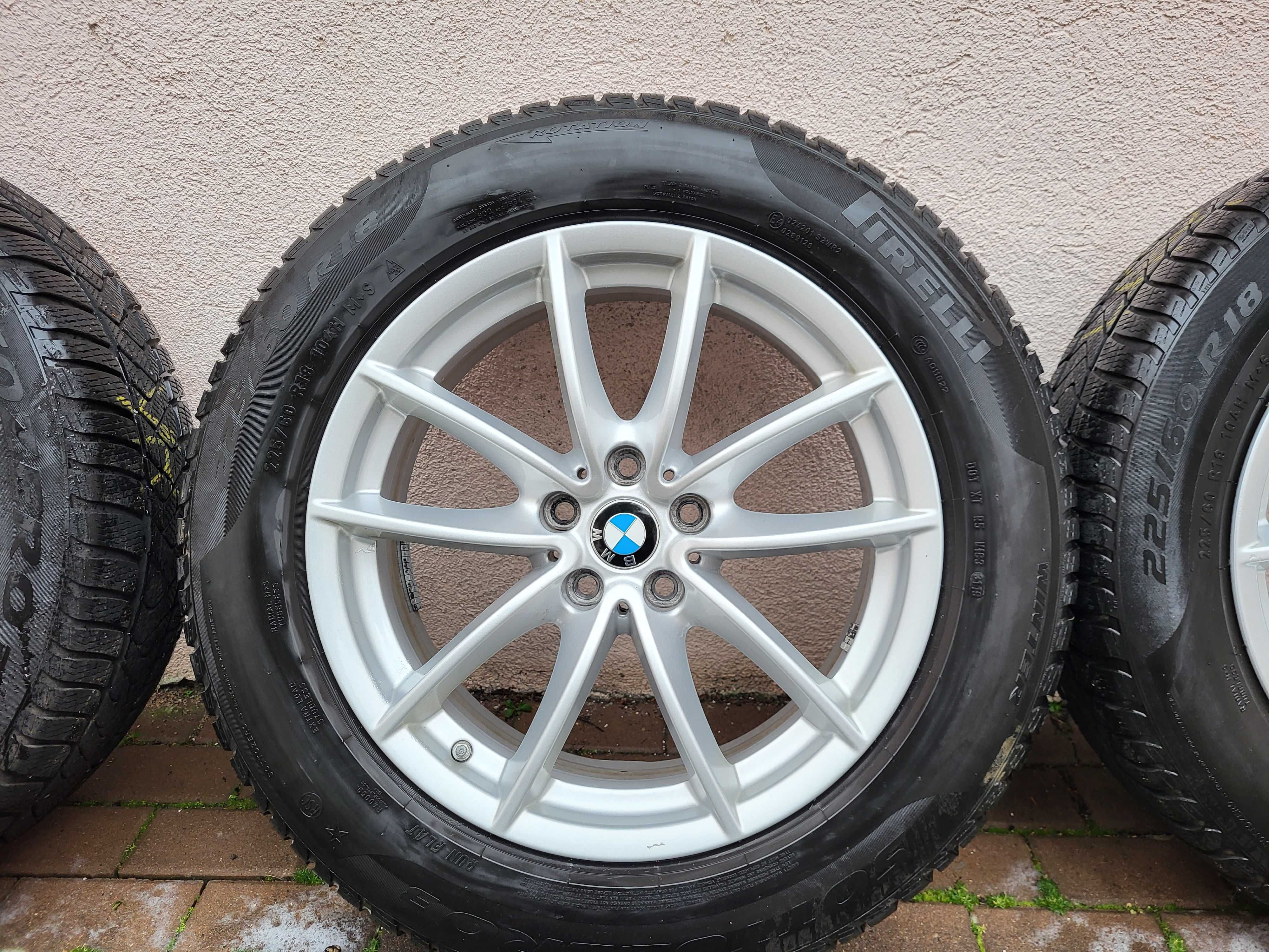 BMW X3 G01 X4 G02 felgi kola komplet zima 18" V-Speiche 618 225/60 R18