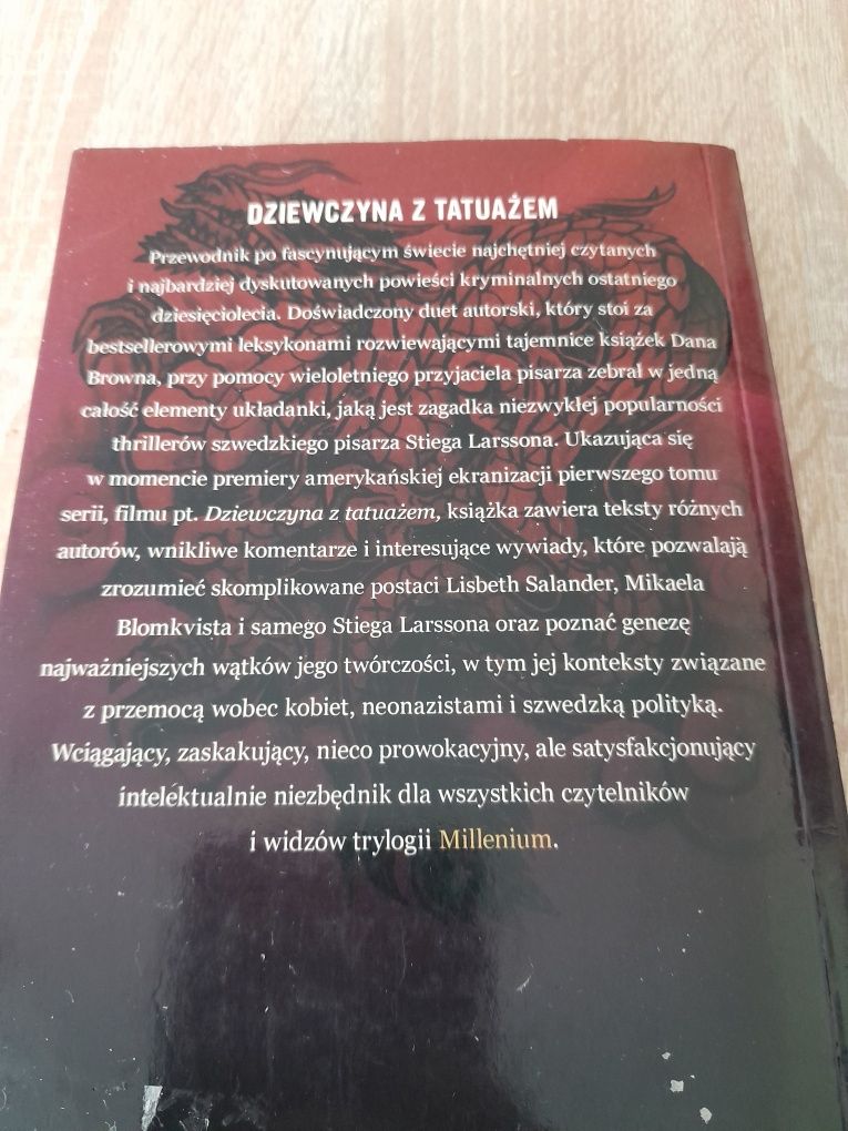Książka dziewczyna z tatuażem