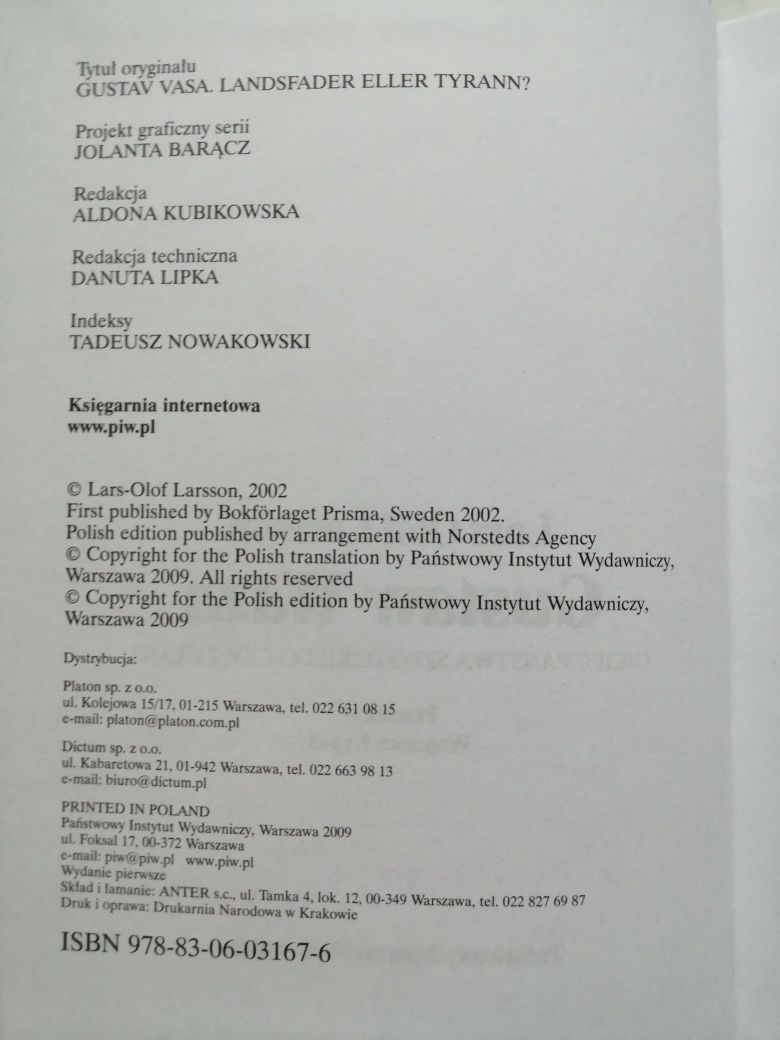 Gustaw Waza - Lars Olof Larsson
