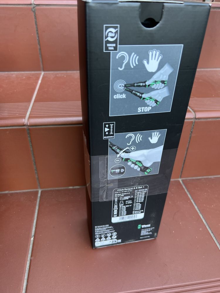 Klucz dynamometryczny Wera Click-Torque A 6 Set 1 (20 el.), nowy zesta