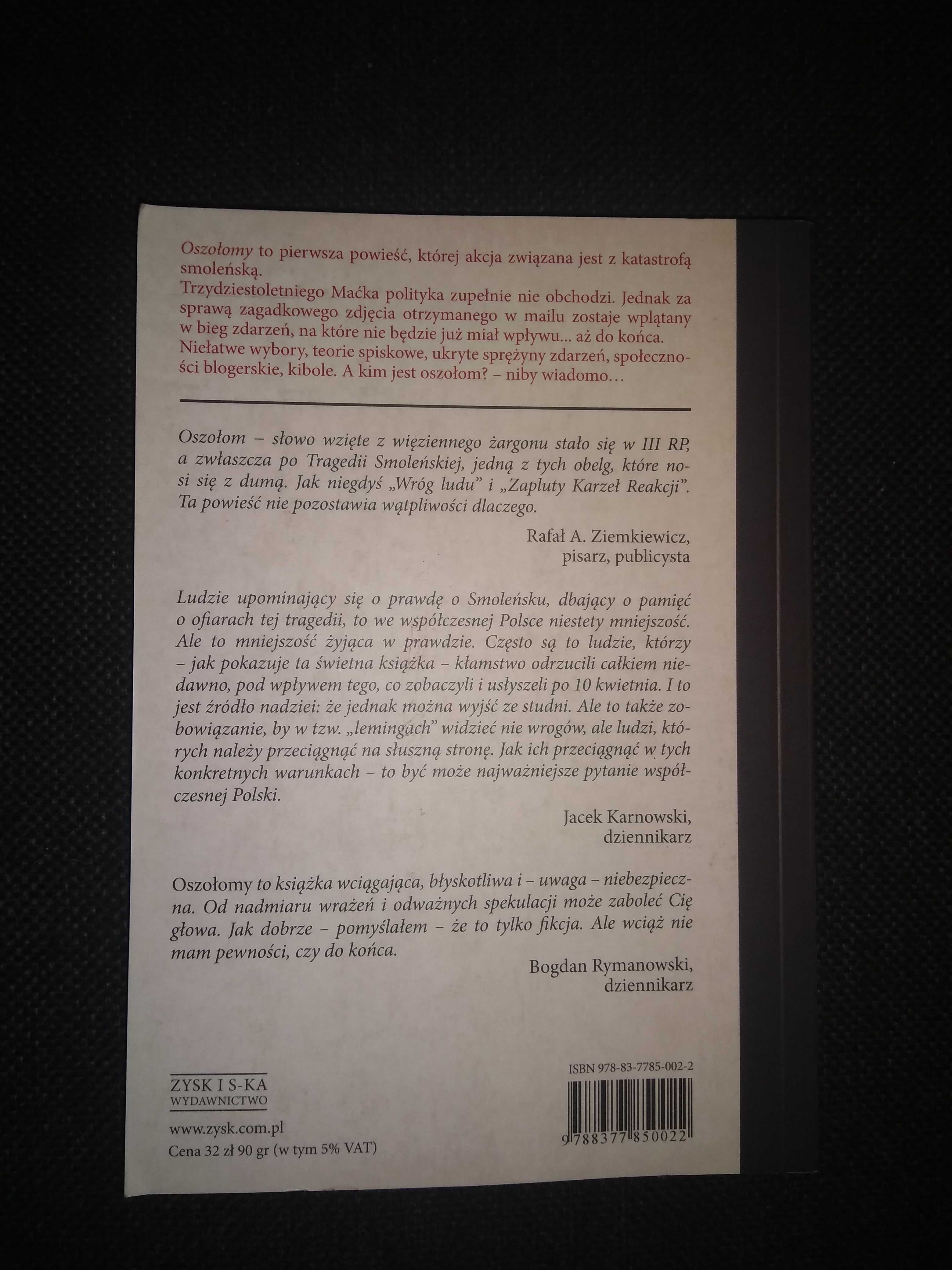Dobra książka - Oszołomy Martyna Ochnik (P48)