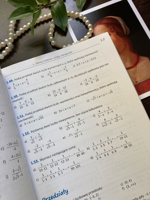 matematyka rozszerzona zbiór zadań do liceów i techników klasa 1