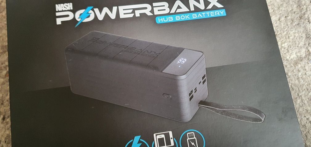 Okazja 130zl Powerbank Hub NASH POWERBANX 80000mah mega mocny nie wysw