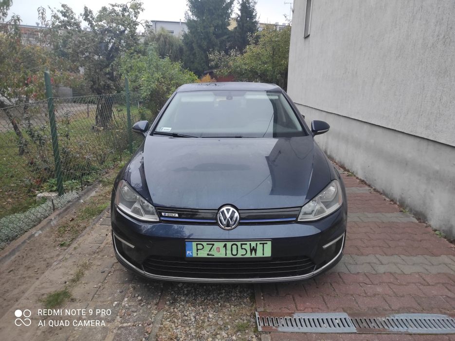 Volkswagen Golf 7 e-golf elektryczny zadbany Ladny kamera TRANSPORT