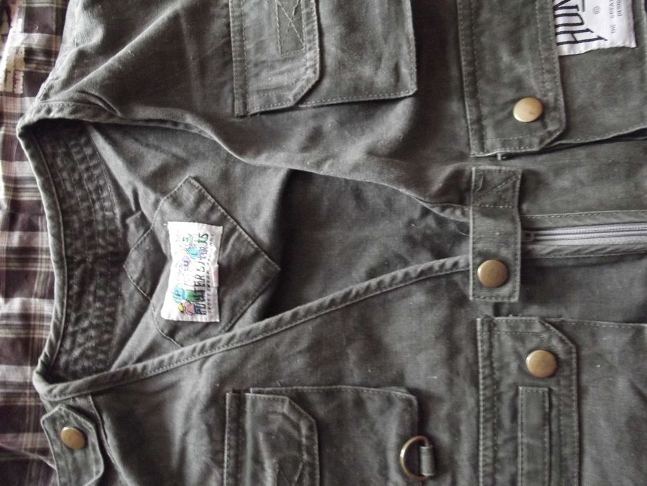 Zestaw męski: modna koszula + bezrękawnik rozmiar L