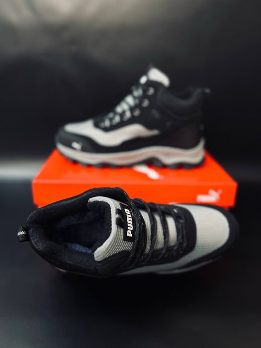 Кроссовки ботинки Пума gore-tex +5-31/ зимние пума мужские непромокают