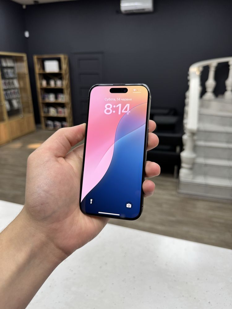iPhone 15 Pro 128gb Blue Titanium Neverlock з Гарантією!