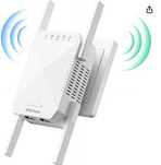 Wzmacniacz sygnału bezprzewodowego Wi-Fi 300Mb/s 2,4 Ghz z 4antenami