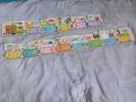 Edukacyjny Drewniany pociąg alfabet puzzle