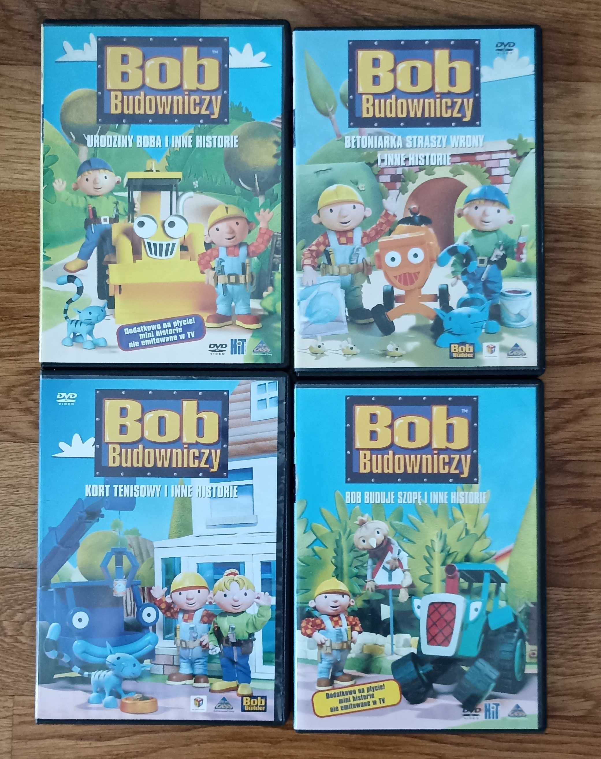 Bob Budowniczy DVD  Na dzikim, Zasypani, Przygody, Wyścig po złoto
