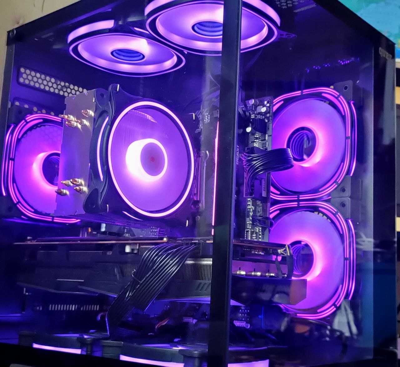 Ігровий ПК !!!  Ryzen 5 8400F+Radeon 5700XT +B650+32 gb DDR5