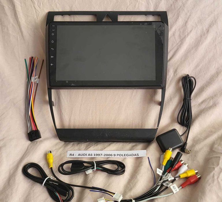 R4 - Auto Rádios AUDI A6 97-06 9 POLEGADAS  android