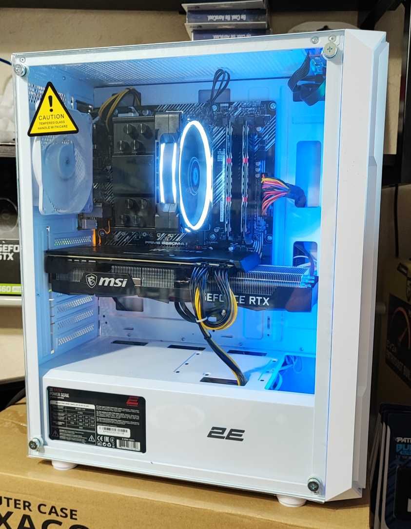 Потужний комп'ютер AMD RYZEN 5 5600 4.4GHZ, RTX 3070 8GB, 32GB DDR4..