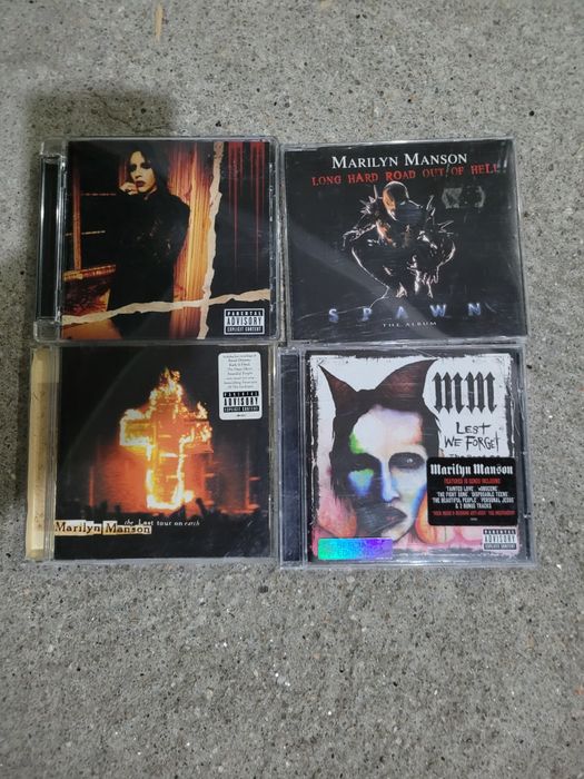 4 cds de musica marilyn manson