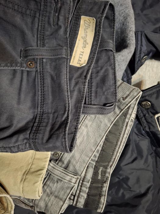 Pakiet ubrań męskich + damski żakiet