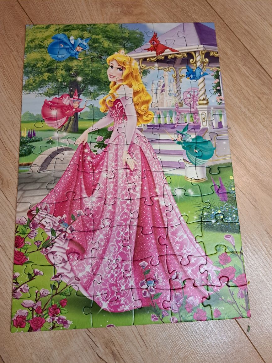 Puzzle Disney Princess, Księżniczka, 66, 4+