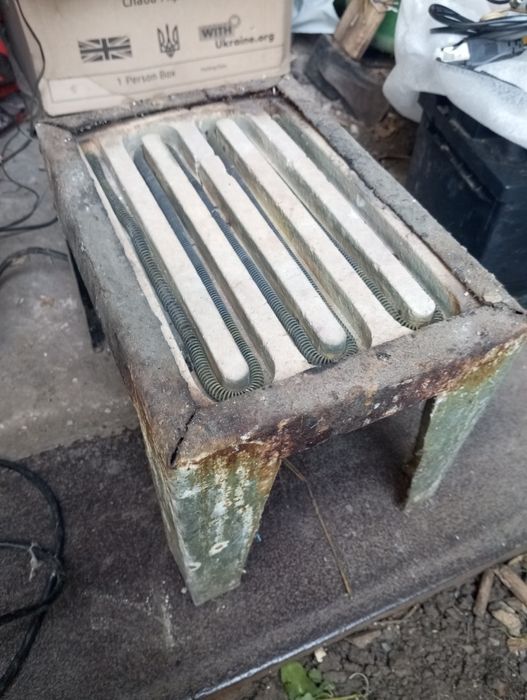 Электрическая спиральная печь.