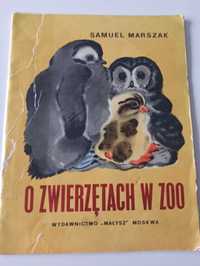 Samuel Marszak O zwierzętach w zoo wierszyki 1981