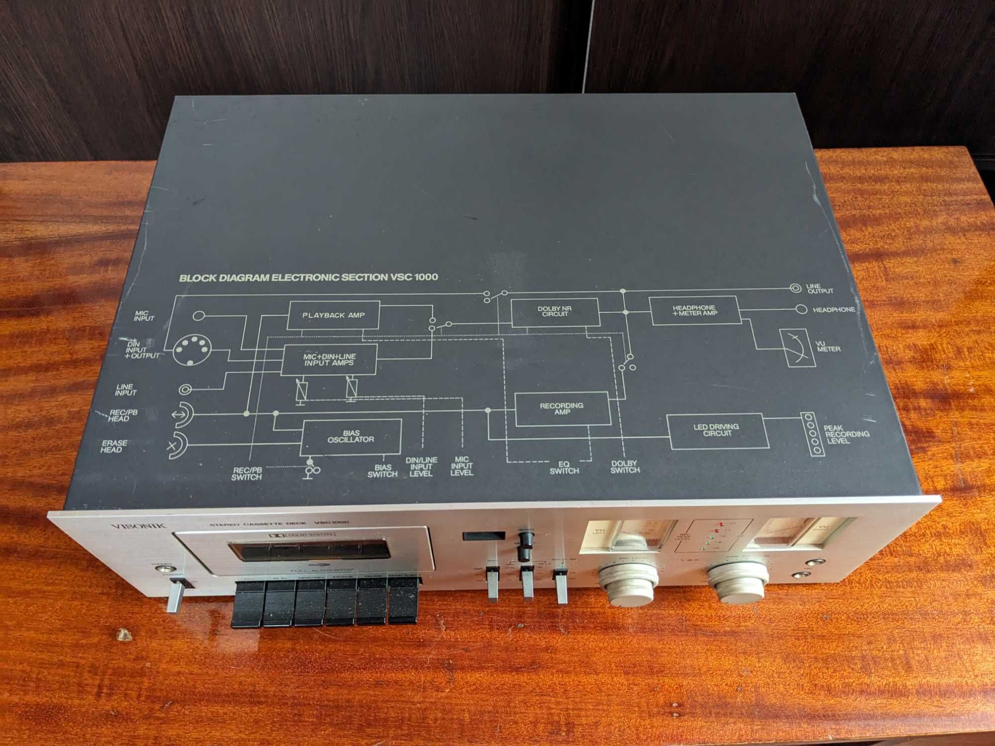 Касетна дека VISONIK VSC 1000