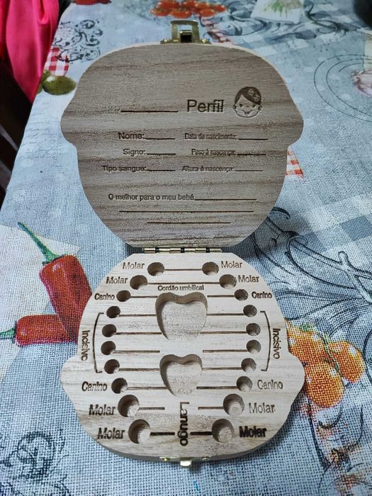 Organizador Dentes de Leite - menina NOVO