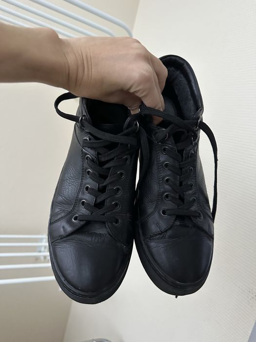 Мокасины мужсие натур кожа зима