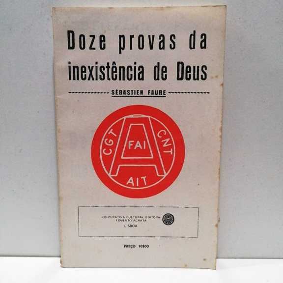 Doze provas da inexistência de Deus de Sebastien Faure