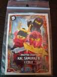 LEGO NINJAGO TCG6 - Nr 37: Drużyna Legacy Kai, Samuraj X i Cole