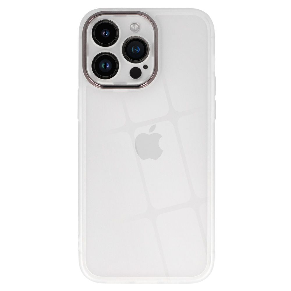 Protective Lens Case Do Iphone 15 Plus Biały Clear