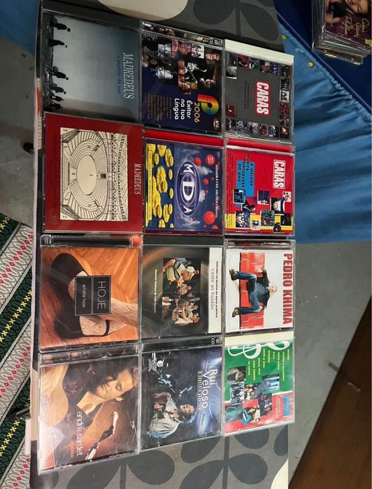 Lote de cds e vivil