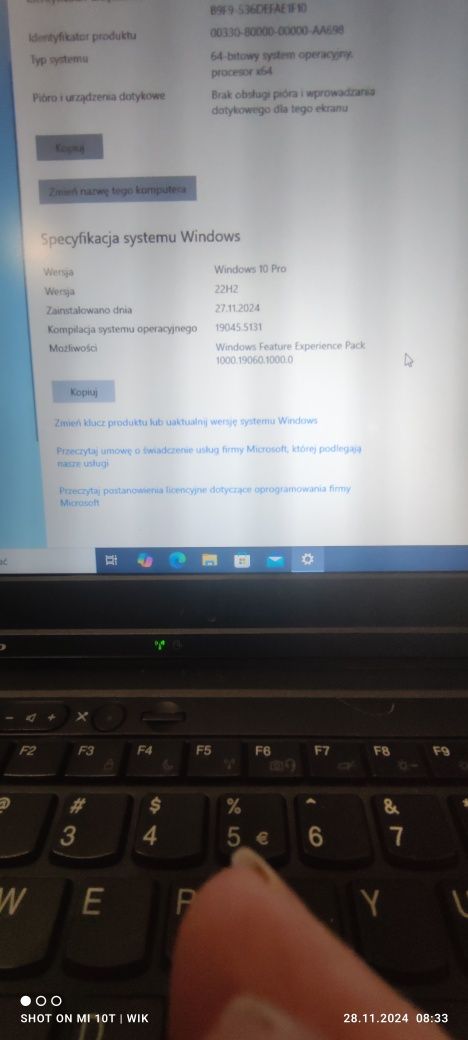 Sprzedam laptopa Lenovo