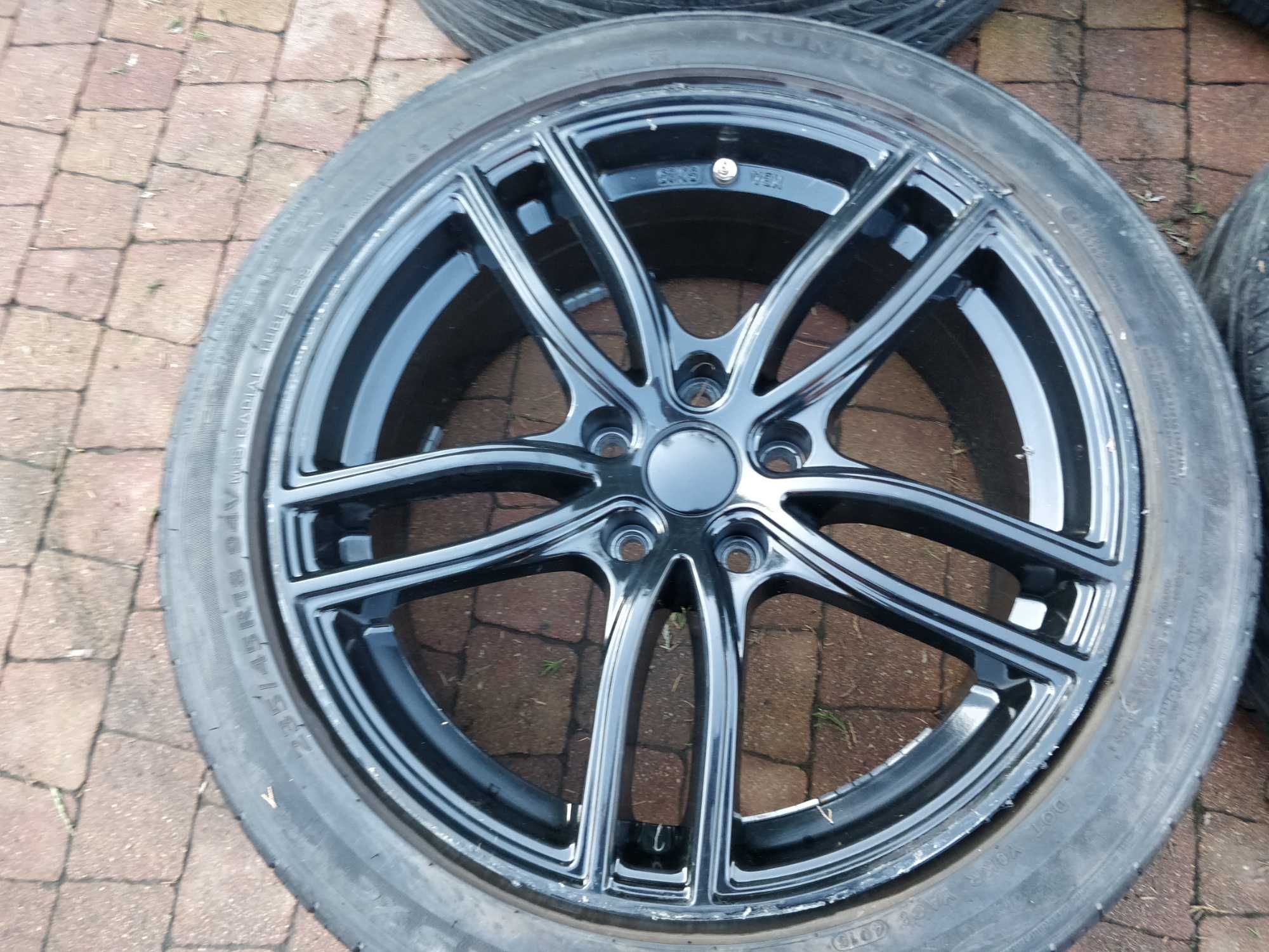 3331. Alufelgi 18" Kia Hyundai Mazda 8J ET40 5x114.3 czarne