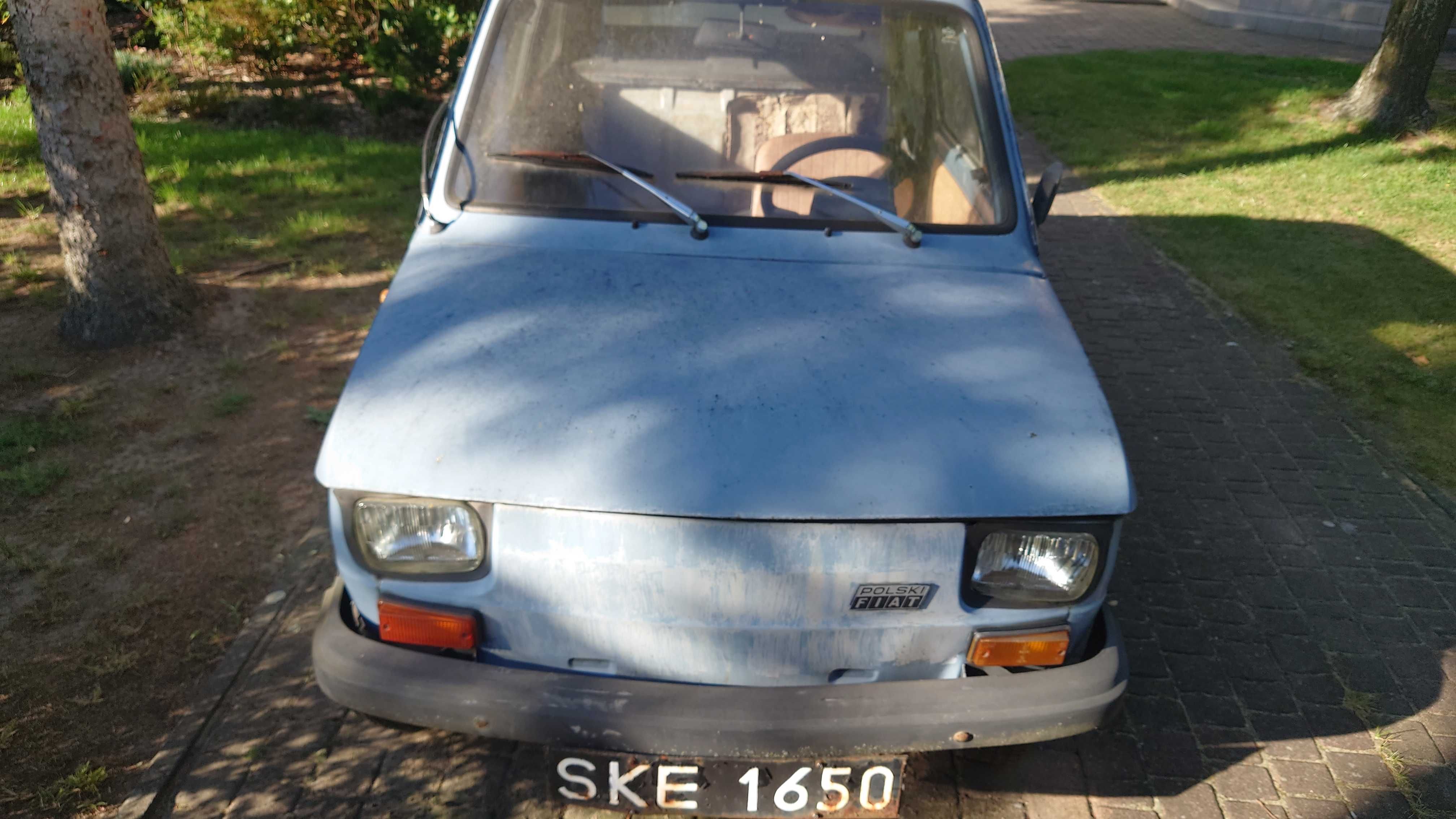 renowacja/odbudowa - mały Fiat / FSM 126p 1978 rok
